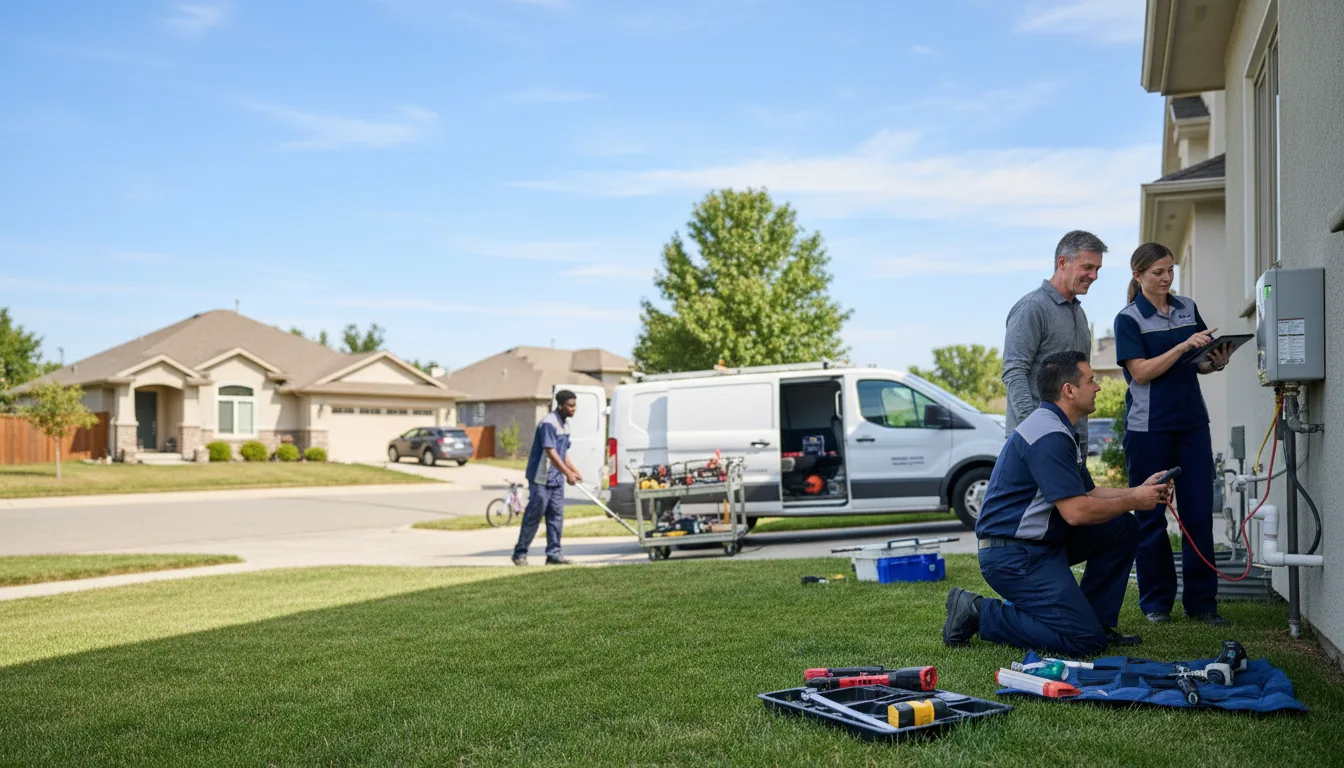 Tankless water heater service in Chatham, MS